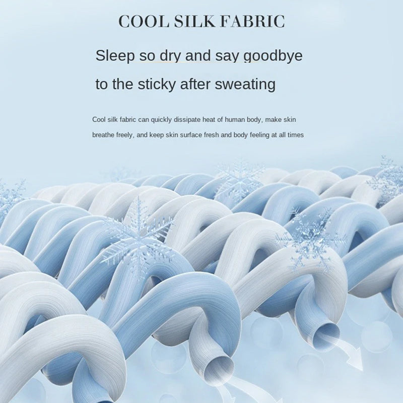FrosFiber Cooling Blanket Instant Cold-to-Touch Fabric Ice Oxygen Technology OEKO-TEX Certified