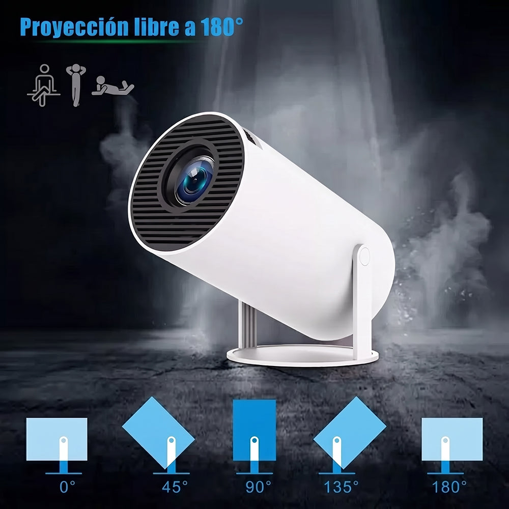 AciCifra Proyector Portátil HD Android 11 WiFi 6