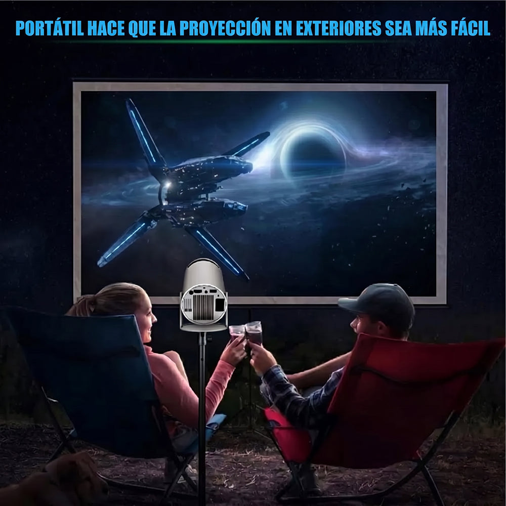 AciCifra Proyector Portátil HD Android 11 WiFi 6