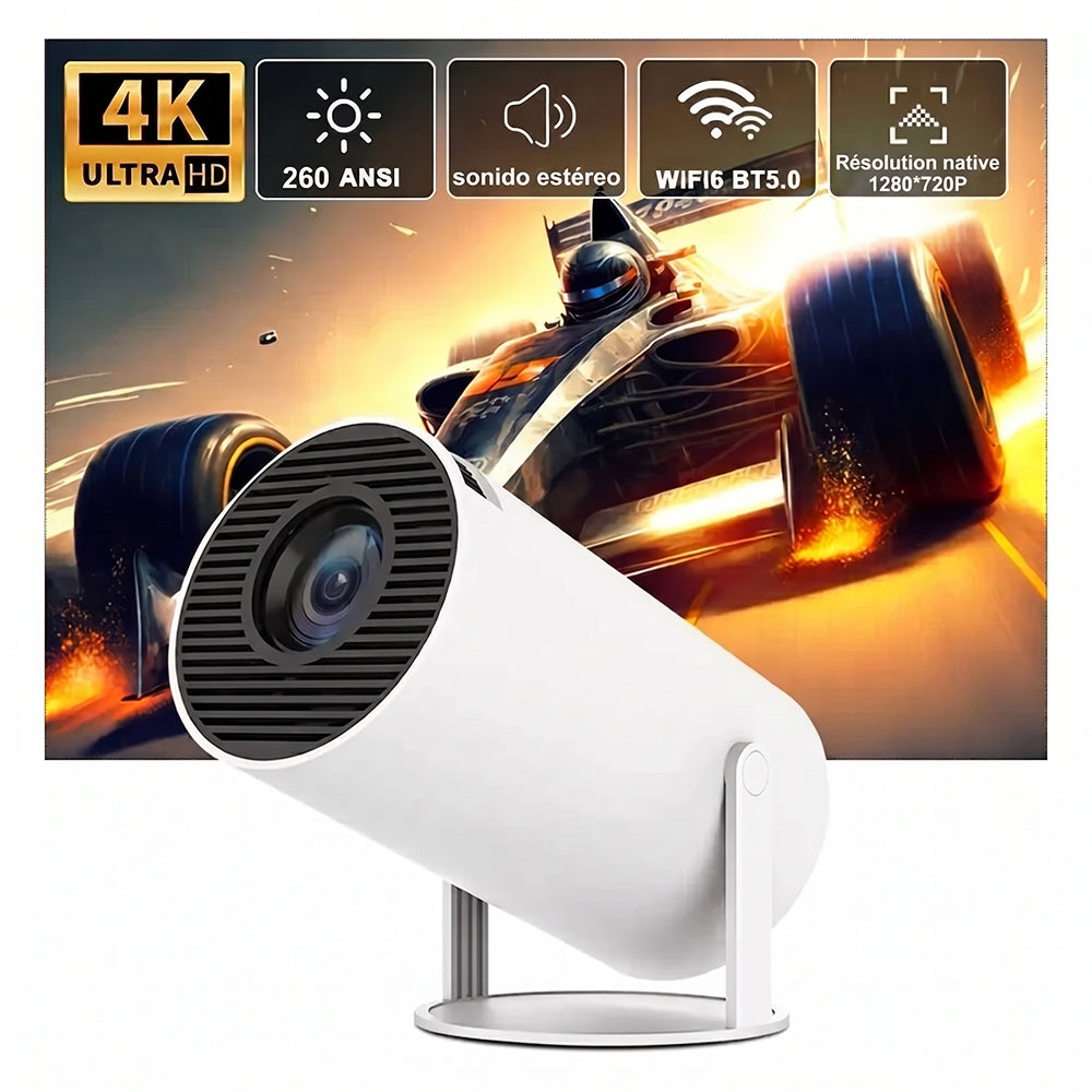AciCifra Proyector Portátil HD Android 11 WiFi 6