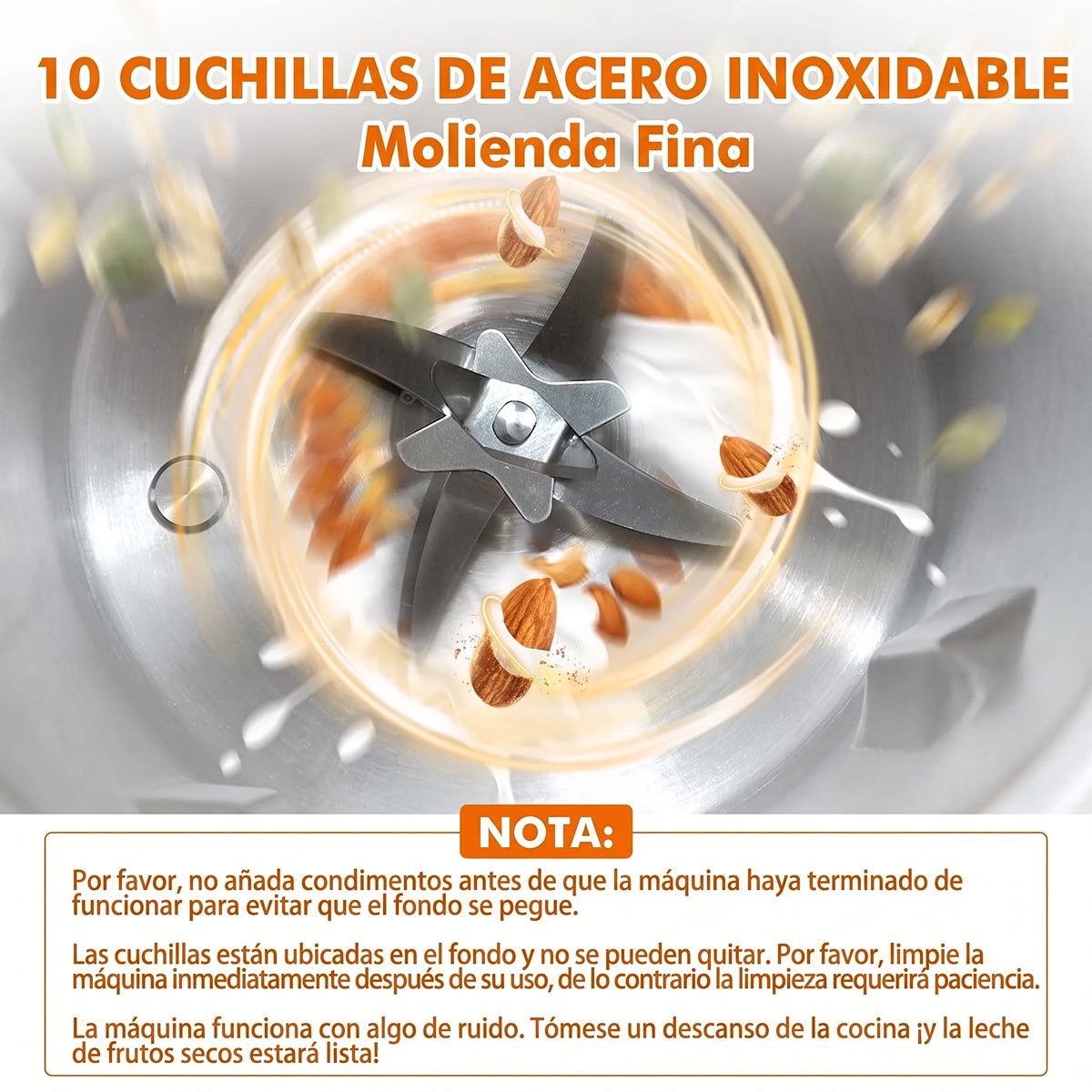 Acvaroña Máquina de Leche Vegetal Automática