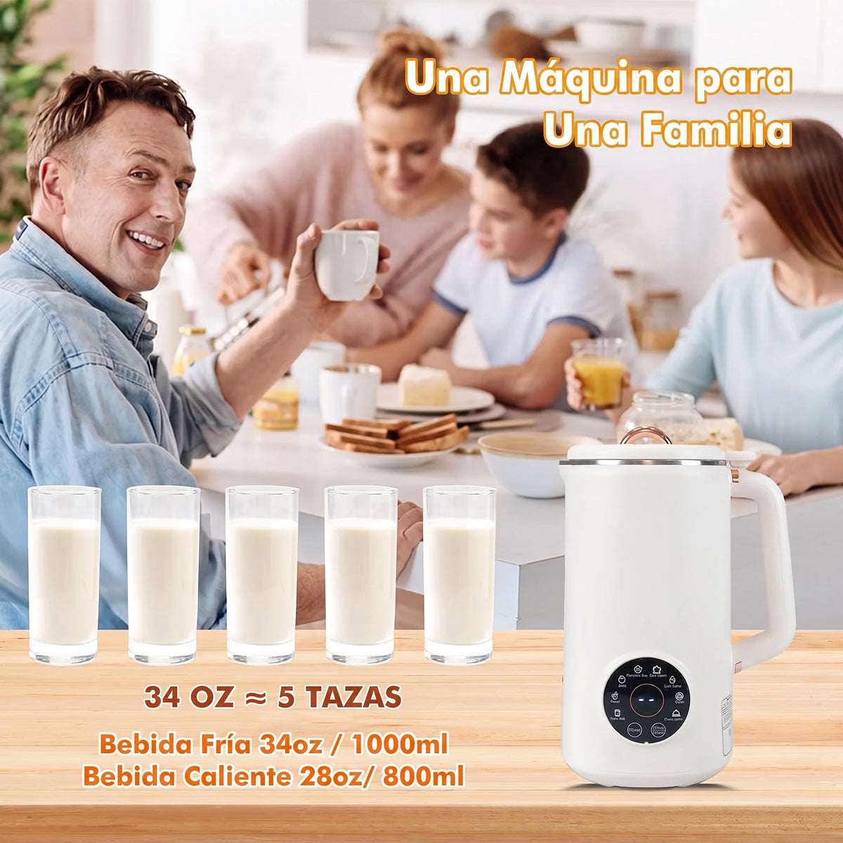 Acvaroña Máquina de Leche Vegetal Automática