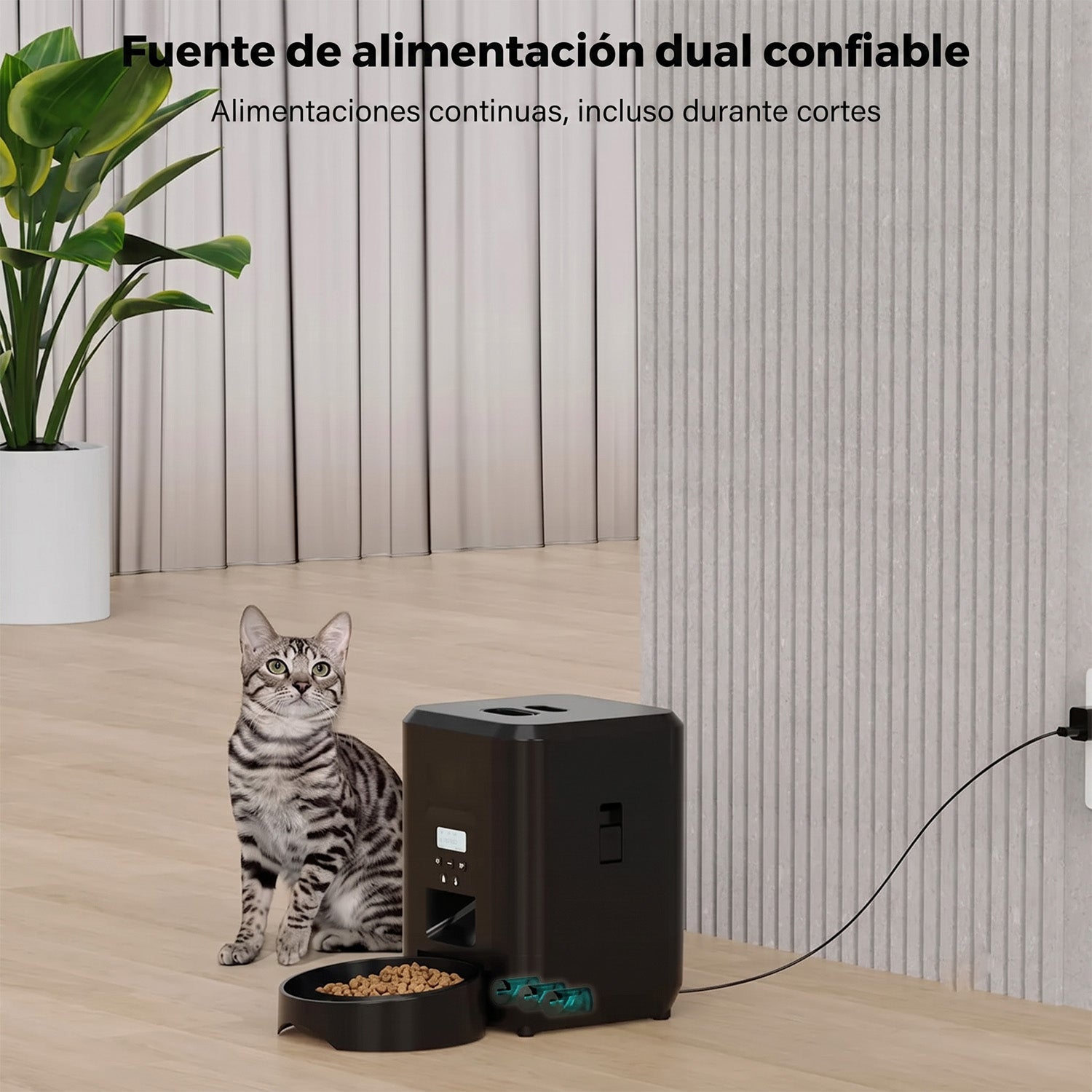 AmorDulco Comedero Automático WiFi para Mascotas
