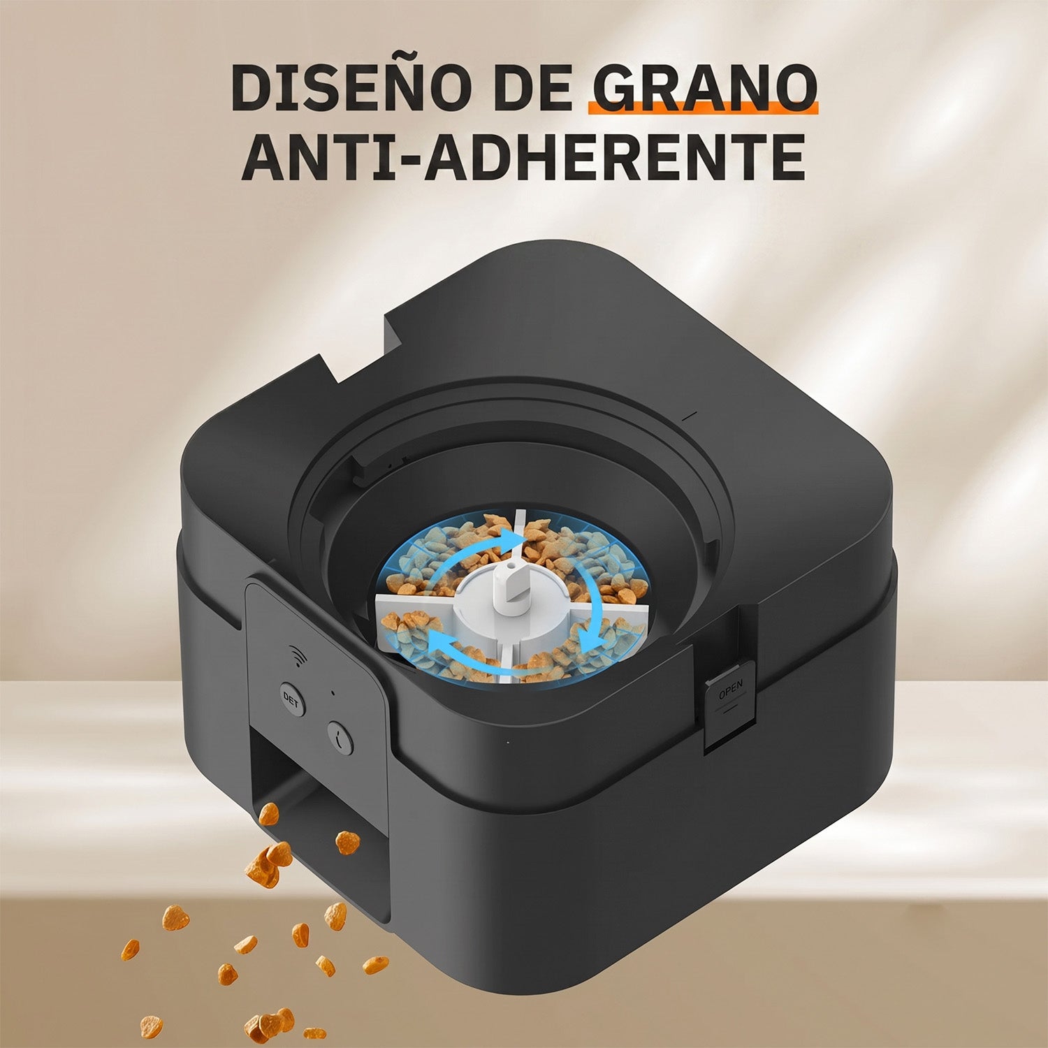 AmorDulco Comedero Automático WiFi para Mascotas