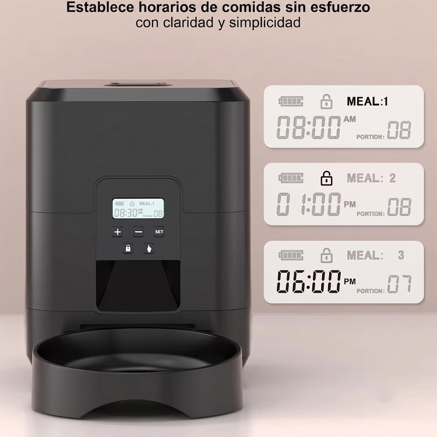 AmorDulco Comedero Automático WiFi para Mascotas