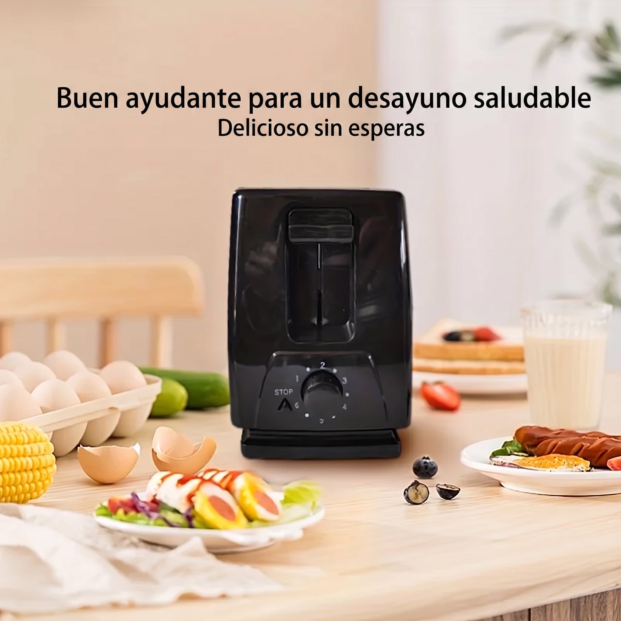 Bitáscala Tostadora de Pan de Acero Inoxidable de Precisión