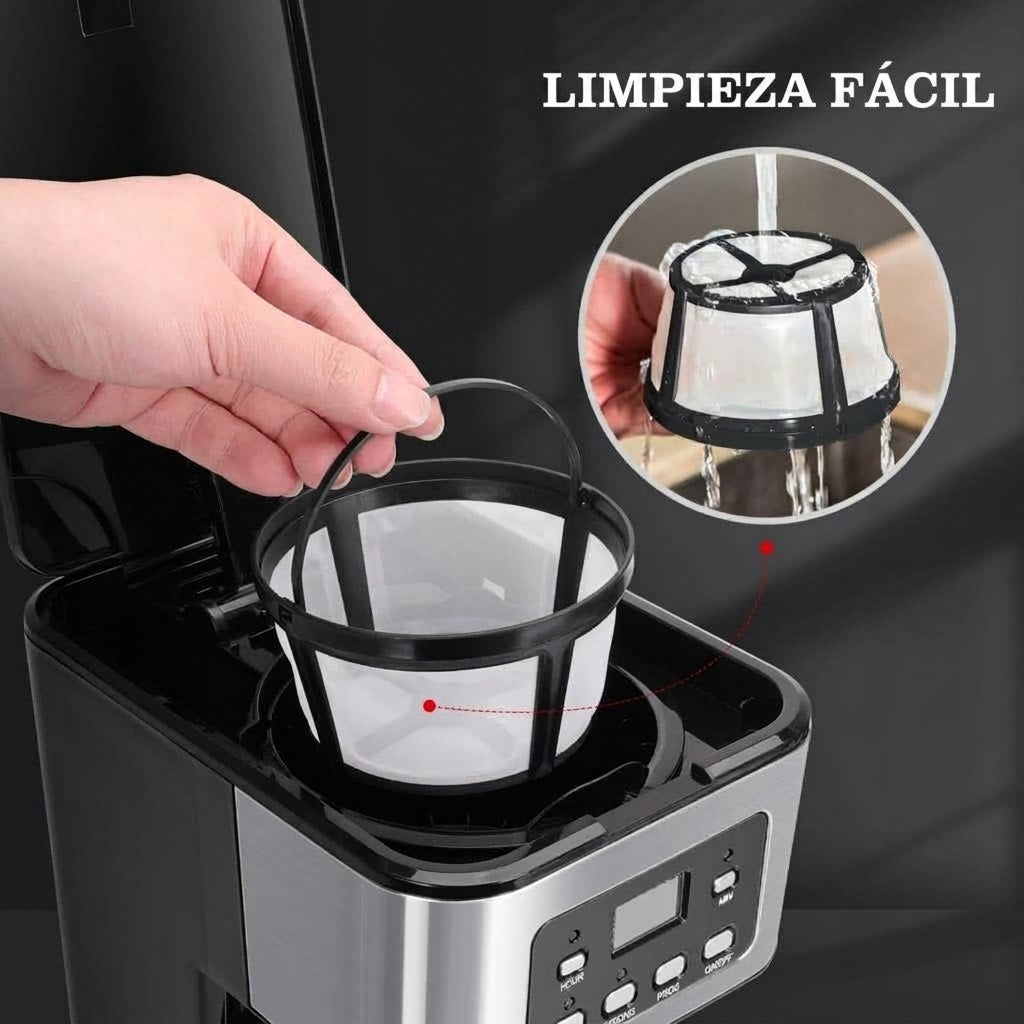 CatyFond Cafetera de Goteo Programable 1.5L