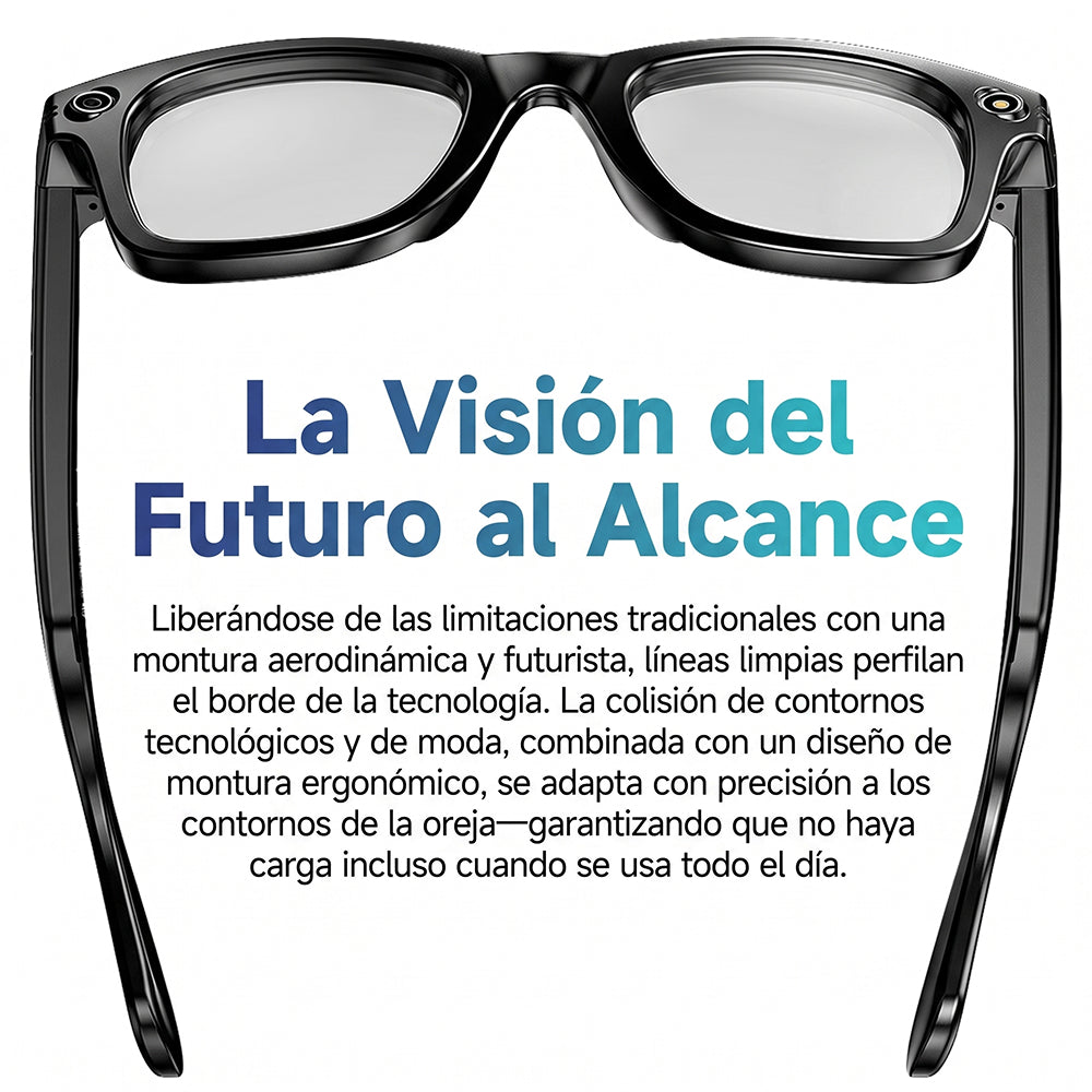 Claviblez Gafas Inteligentes con IA y Cámara Integrada