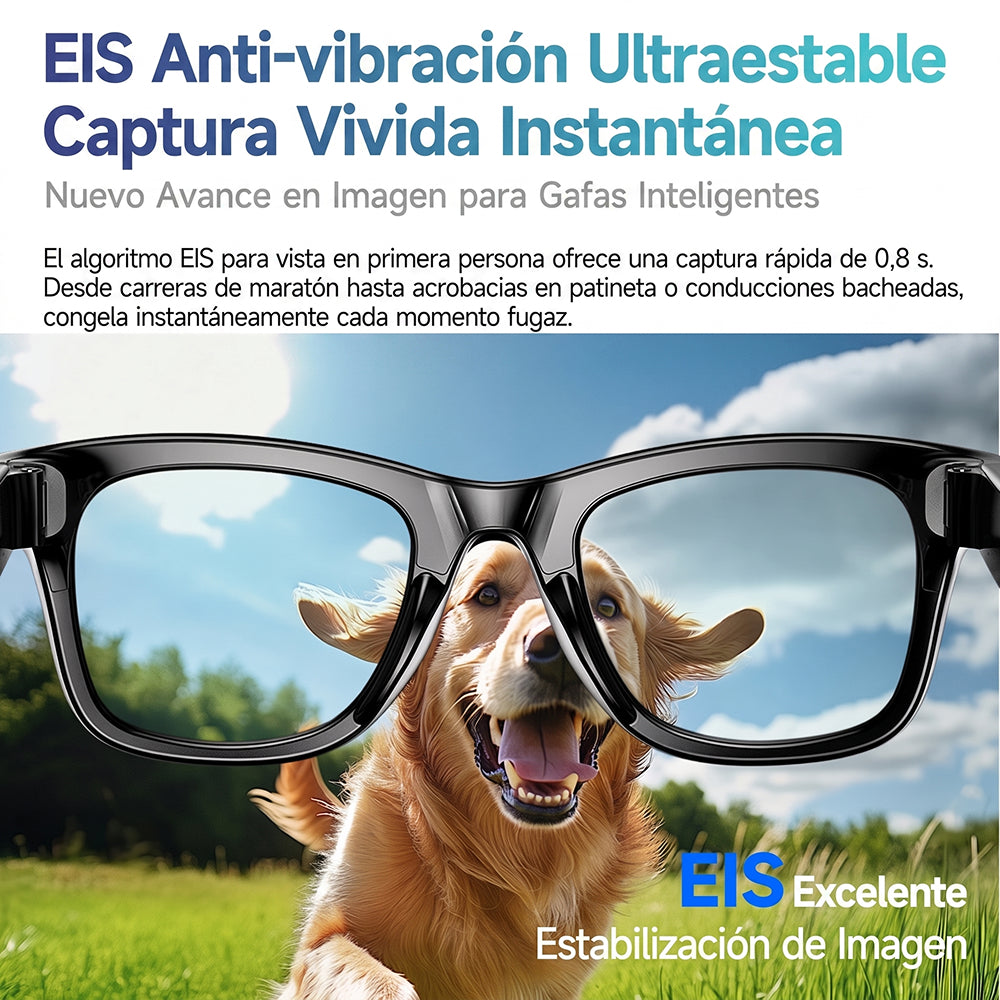 Claviblez Gafas Inteligentes con IA y Cámara Integrada