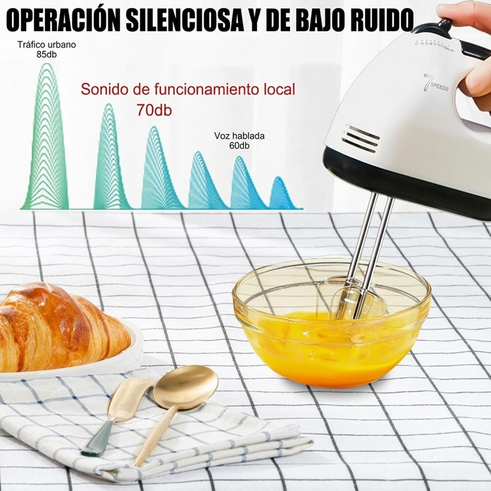 Batidora de Mano Eléctrica FilkMoss 7 Velocidades