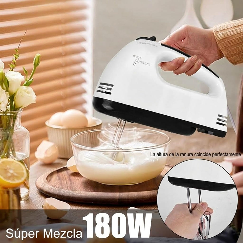 Batidora de Mano Eléctrica FilkMoss 7 Velocidades