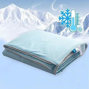 FrosFiber Cooling Blanket Instant Cold-to-Touch Fabric Ice Oxygen Technology OEKO-TEX Certified
