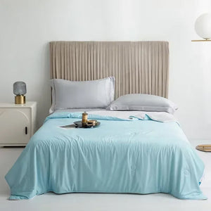 FrosFiber Cooling Blanket Instant Cold-to-Touch Fabric Ice Oxygen Technology OEKO-TEX Certified
