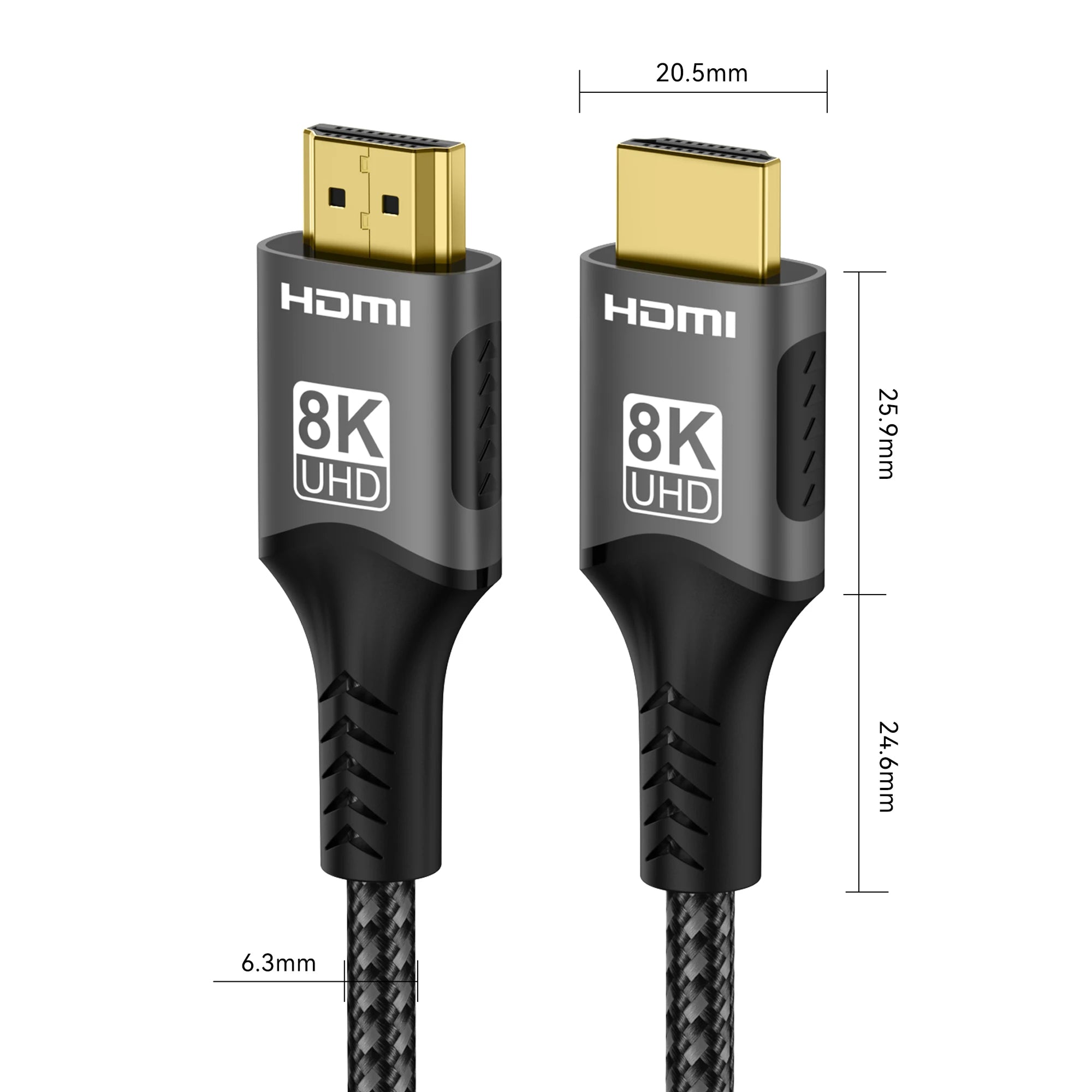 Cable HDMI 2.1 Ultra Rápido 8K DuResuello 48Gbps