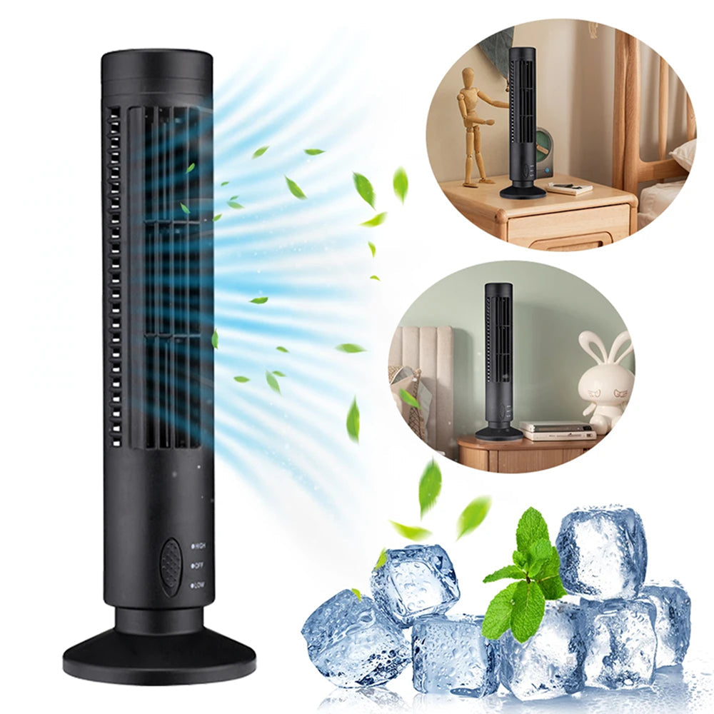 AlmíGuin Ventilador de Pie Sin Aspas Silencioso USB
