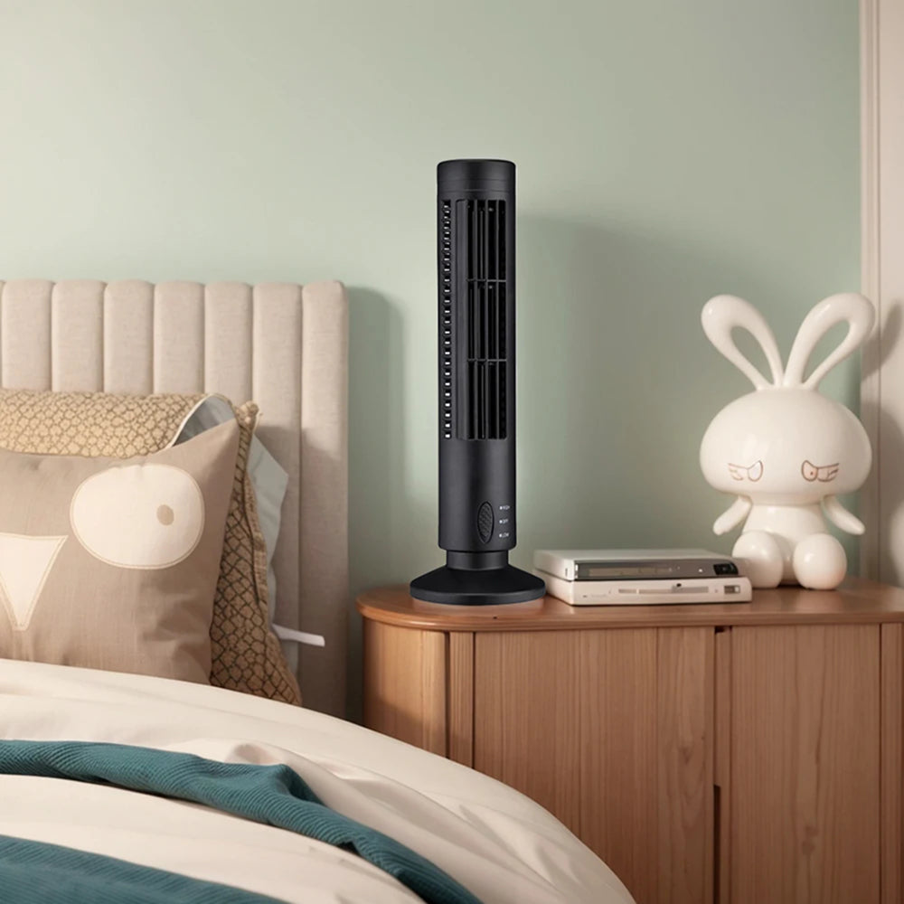 AlmíGuin Ventilador de Pie Sin Aspas Silencioso USB