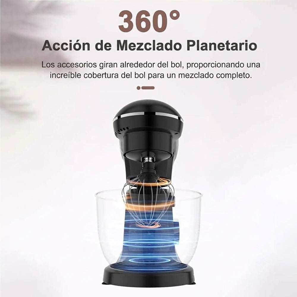 LoenVint Batidora Amasadora 1500W con Tazón de 6QT