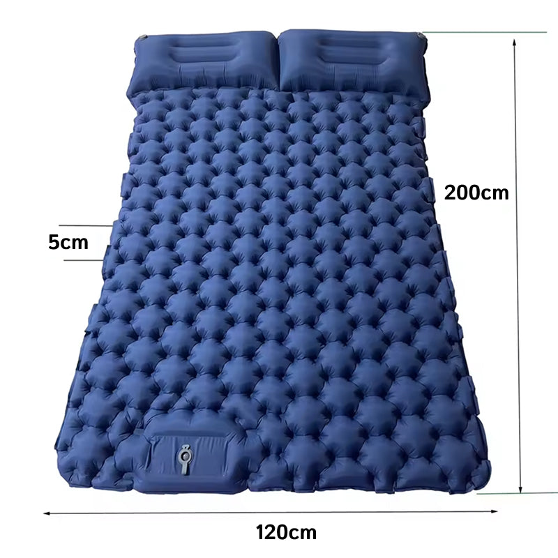 EspliHera Colchón Hinchable Doble de Camping para Parejas