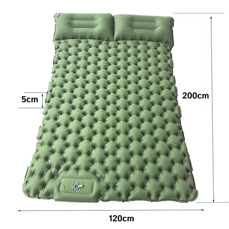 EspliHera Colchón Hinchable Doble de Camping para Parejas
