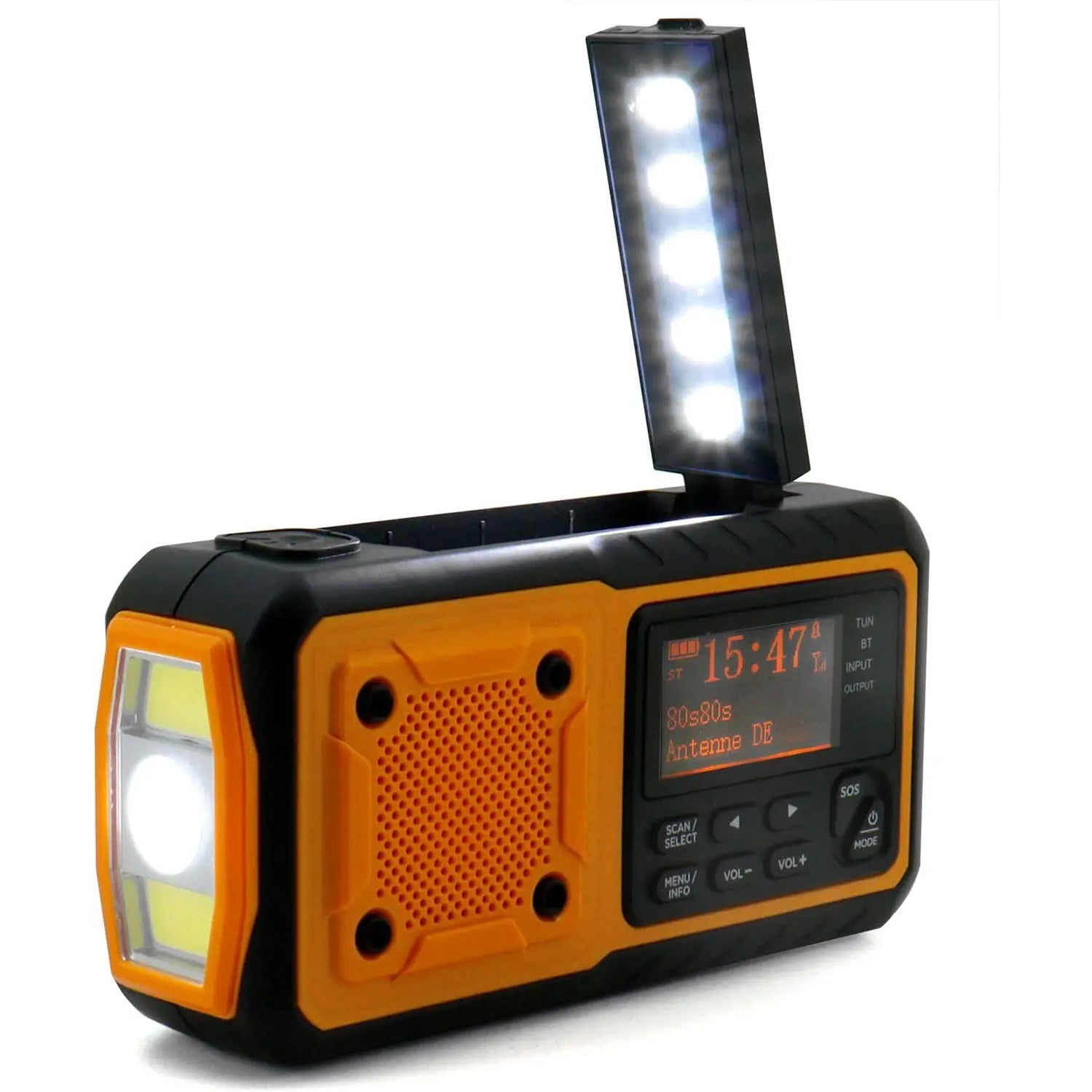 Razóvilla Radio Digital DAB de Emergencia y Batería 5000mAh