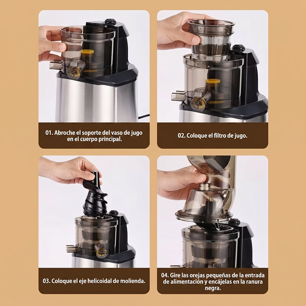 Licuadora en Frío de Prensado Lento 50 RPM Roblevés