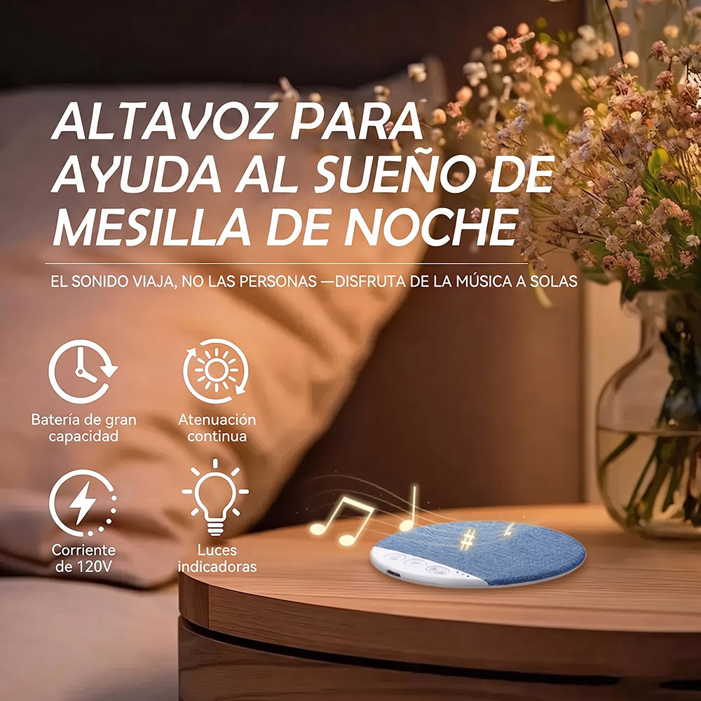 Zahoterí Altavoz para Almohada con Audio Harman y Ruido Blanco