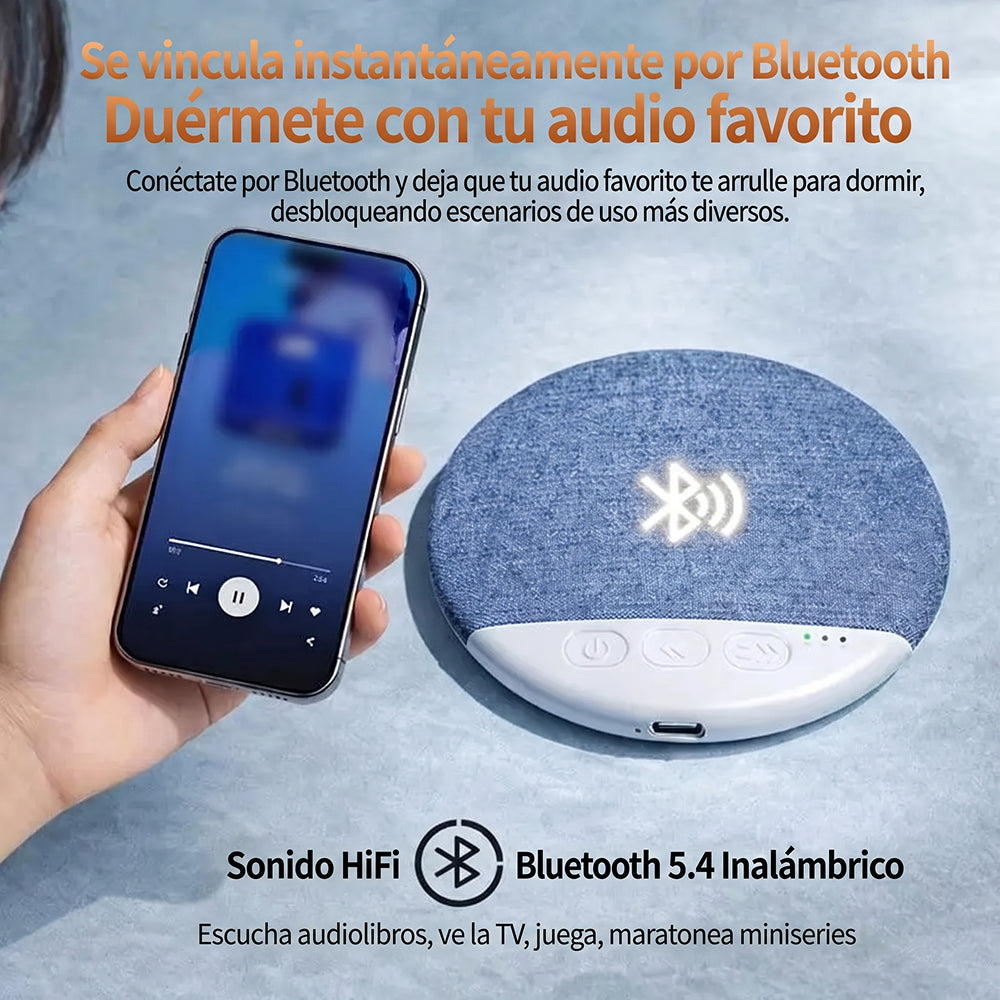 Zahoterí Altavoz para Almohada con Audio Harman y Ruido Blanco